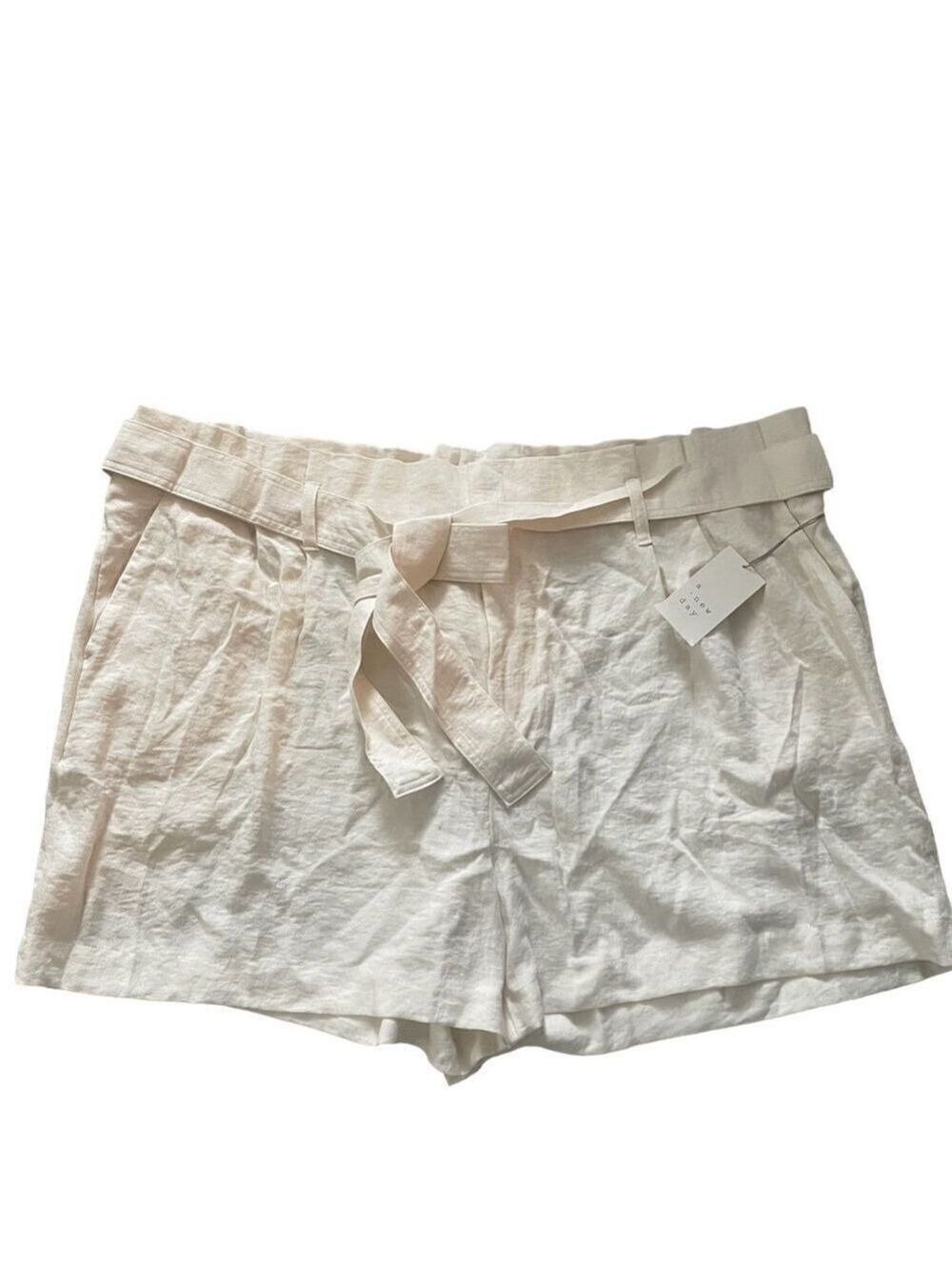 A New Day Women's Tie Waist Shorts Size 3X